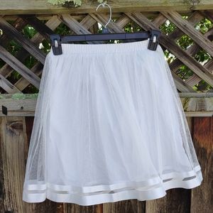 Earth Music & Ecology Red Label Skirt Ivory